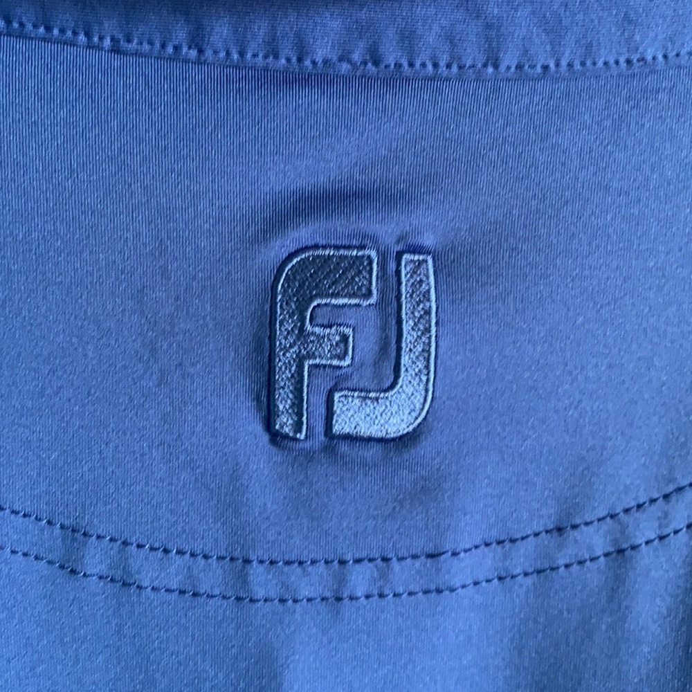 Blue FootJoy Polo Size L - Picture 3 of 4